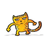 Cartoon Cat N132