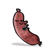 Cartoon Sausage N19