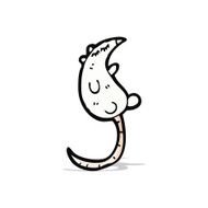 cartoon white mouse N5