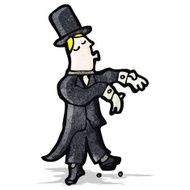 ball room dancer cartoon