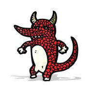 cartoon little monster N18