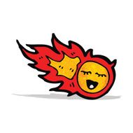 cartoon meteorite N2