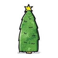 Cartoon Christmas Tree N35