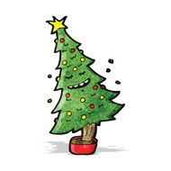 Cartoon Christmas Tree N38