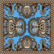 Traditional ornamental floral paisley bandanna N159