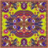 Traditional ornamental floral paisley bandanna N176