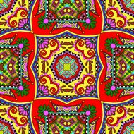Traditional ornamental floral paisley bandanna N210