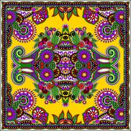 Traditional ornamental floral paisley bandanna N224