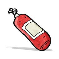 Cartoon Fire Extinguisher N7