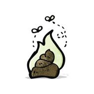 Cartoon Dog Poop N12