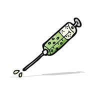 cartoon medical needle N6