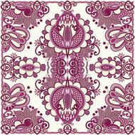 Traditional ornamental floral paisley bandanna N278