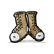 cartoon steel toecap boots