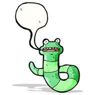 hissing snake cartoon