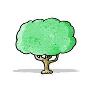 Cartoon Tree N105