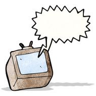 cartoon television set N2