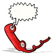 talking telephone receiver