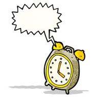 ringing alarm clock cartoon N2