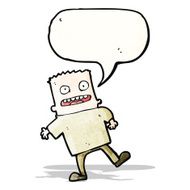 Funny Cartoon Man N6