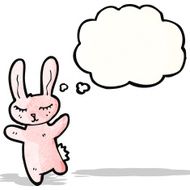 cute rabbit cartoon