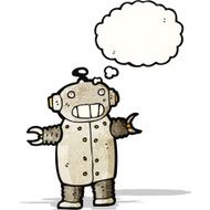 Cartoon Robot N67