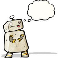 Cartoon Robot N69
