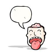 open brain head cartoon N3