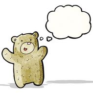 cartoon happy teddy bear N2