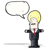 Cartoon Businessman N26