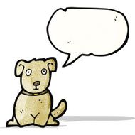 cartoon little dog N32