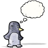 Cartoon penguin N15