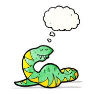 cartoon fat snake N2