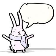 Cartoon Rabbit N27