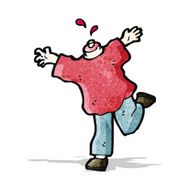 headless boy cartoon