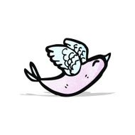 cartoon exotic bird N3