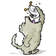 cartoon big bad wolf