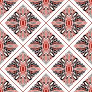 Seamless Ornate Pattern (Vector) Hand Drawn Texture N13