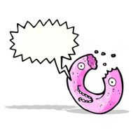 talking cartoon donut