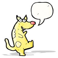 cartoon dancing dog N2