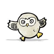 Cartoon Little Owl N8