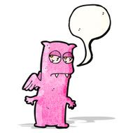 cartoon little monster N19
