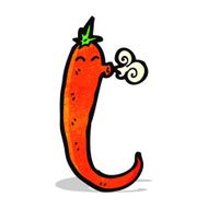 cartoon chili pepper