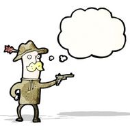 Cartoon Cowboy N16