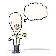 Cartoon Scientist N7