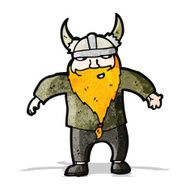 cartoon viking man N7
