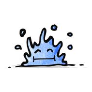 Cartoon Water Splash N11