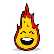 flame cartoon character N2