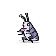 cartoon little bug