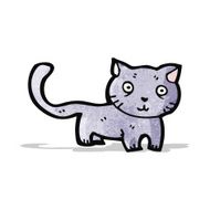 Cartoon Cat N142