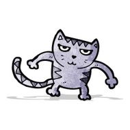 Cartoon Cat N144